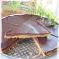 Tarte choco-amandes sans cuisson