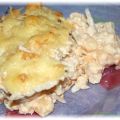 gratin de choux-fleur et crabe