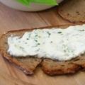 Tartare au fromage blanc et aux herbes