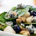 Salade aux pousses d'epinard, gorgonzola,[...]