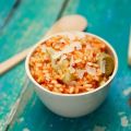 Risotto aux coeurs d'artichaut et aux tomates