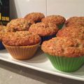 Muffins aux bananes et à l'avoine