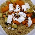 Salade de quinoa et légumes rôtis