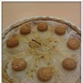 Tarte Bourdaloue aux Amaretti (de Lenôtre)