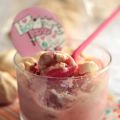 Frozen yogurt citron, framboises et éclats de[...]