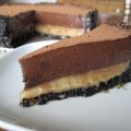 Gâteau-mousse au chocolat et au caramel