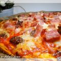 Pizza à la pâte de patate douce