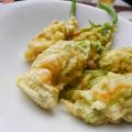 Tempuras de fleurs de courgettes