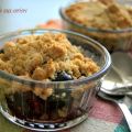 Crumble aux cerises