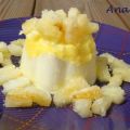 Panna cotta au fromage blanc, ananas et noix de[...]
