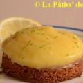 Tartelette citron sur sablé breton