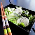 Bento salade de wakamé-concombre-radis noir