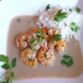 Gambas à la normande. ww 4.5 points, Recette[...]