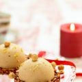 Entremets praliné coeur de poires