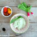 Sauce Dip radis, fromage frais et basilic #Dip[...]