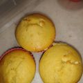 Muffins à la clémentine et au chocolat blanc