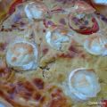 Tarte salée aux tomates et fromage de chèvre