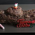 Bûche de Noël pâtissière choco-marrons au[...]