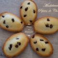 Madeleines aux pépites de chocolat