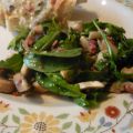 Salade chaude aux épinards