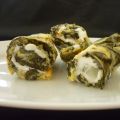 Petits roulés aux blettes et au chèvre
