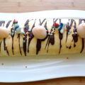 Bûche aux litchis