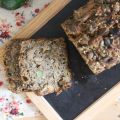Cake aux courgettes, algues et citron confit