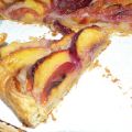 Tarte aux pêches