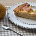 Tarte aux poires vanillée, à la mousse d'amande