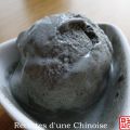 Glace au sésame noir 黑芝麻冰淇淋 hēizhīma bīngqílín