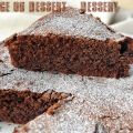 le gâteau au chocolat de Cyril Lignac