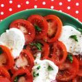 Menu 543 : salade tomate mozza basilic, un[...]