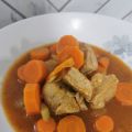 Mijoté de porc épicé aux carottes