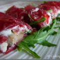 Roulés de bresaola aux aubergines et fromage[...]