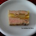 Terrine de foie gras aux poires