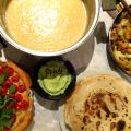 Crêpes poireau-champignon-shefu tofu