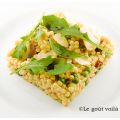 Piombi aux calamars et petits pois