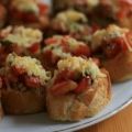 Brushettas façon pizza, Recette Ptitchef