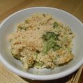 Casserole de quinoa au brocoli et cheddar