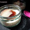 Petits pots de crème vanille & confiture fraise[...]