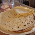 Crêpes à la fleur d'oranger