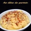 PURÉE DE POMME DE TERRE AU SAFRAN ET AU SÉSAME