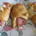 Croissants au jambon et fromage suisse