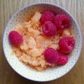 Granité au melon et au miel