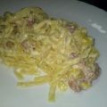 Recette de Pates à la carbonara à ma façon