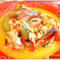 Gratin de courgettes et tomates au chèvre,[...]