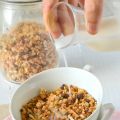Granola sans gluten {coco-chocolat-amandes}