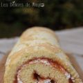 Gâteau roulé à la rhubarbe
