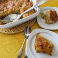 Pouding chômeur aux poires et aux amandes