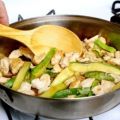 Courgettes au poulet